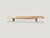 Andrianna Shamaris Mid Century Couture Long Teak Wood Bench For Sale - Image 16 of 18