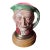 Mid 20th Century Beswick Ware "Scrooge" Character Jug Uplight Accent Lamp (Jg) For Sale