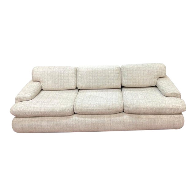 Mid-Century Modern Vladimir Kagan by Preview 3 Piece Attached 'Sectional' Sofa For Sale
