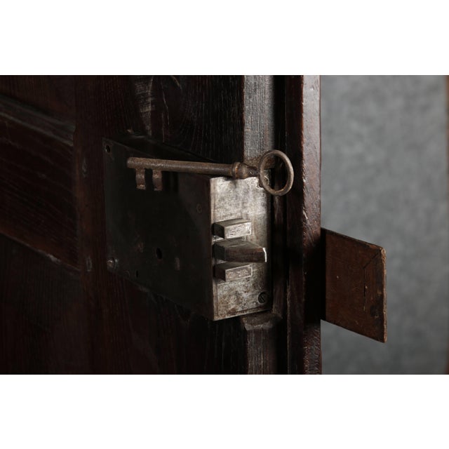 Antique Northern German Baroque Cabinet in Oak, 1740 For Sale - Image 17 of 18