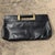 Black A 1970s High Quality Black Leather and Brass Italian Shoulder Bag For Sale - Image 8 of 12