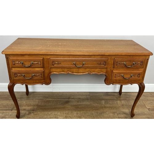 Vintage French Louis XIV Sideboard in Oak For Sale - Image 16 of 16
