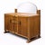Arts & Crafts Oak Dresser or Sideboard with Mirror For Sale - Image 9 of 9