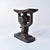 Wood Early 20th Century Luba Figural Miniature Headrest For Sale - Image 7 of 13