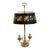 1970s Frederick Cooper Handpainted & Brass Buillotte Table Lamp For Sale