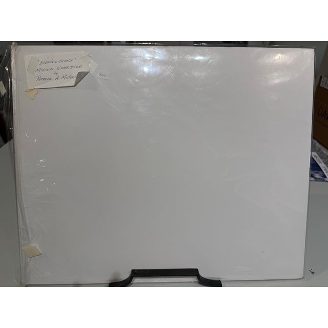 "Evening Scene" Watercolor by Patricia McCarthy For Sale In Boston - Image 6 of 6