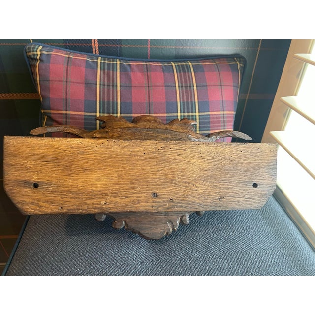 Equestrian Carved Wood Horse Head Architectural Salvage Wall Plaque For Sale - Image 10 of 10