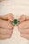 Not Yet Made - Made To Order 6.53 Carat Emerald Sapphire & Diamond 14k Gold Vintage Statement Ring Size 6.5 For Sale - Image 5 of 15