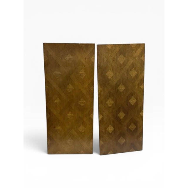 1970s Walnut French Provincial Walnut Dining Table With Parquetry For Sale - Image 11 of 14