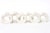Vintage Porcelain Coastal Sea Horse Napkin Rings Set of 6, 1950's For Sale - Image 11 of 11