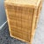 Wood Vintage Boho Chic Blonde Wicker Credenza For Sale - Image 7 of 10