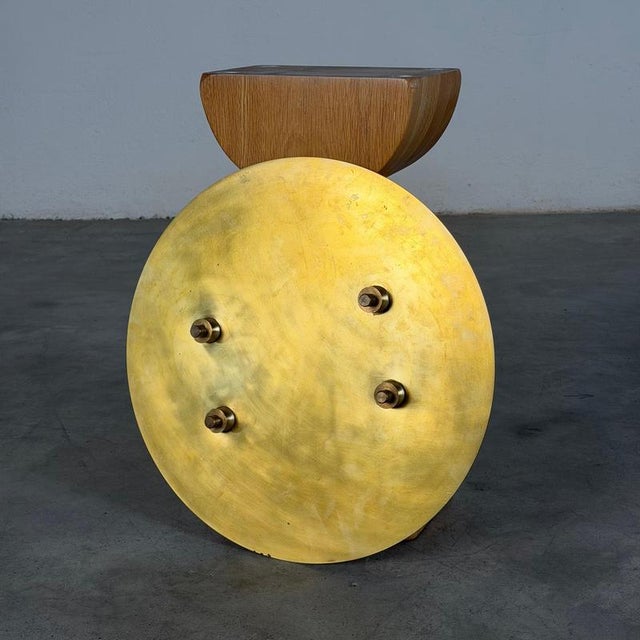 Constantin Side Table attributed to Dino Gavina for Studio Simon, Italy, Late 1970s For Sale - Image 16 of 17