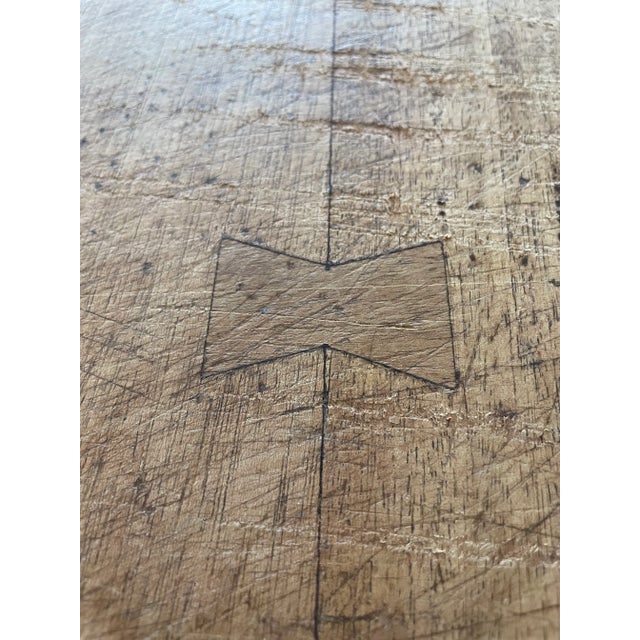 Antique Alpine Pine Tavern Jogl Table For Sale - Image 10 of 10