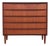Vintage Danish Wide Teak Chest of Drawers, 1960s For Sale