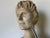 1960's Vintage Composite Plaster Female Portrait Bust Sculpture For Sale - Image 11 of 12