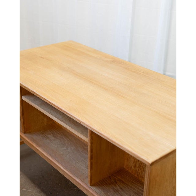 1970s Danish Oak Writing Desk Attributed to Henning Kjærnulf, C. 1970s For Sale - Image 5 of 15