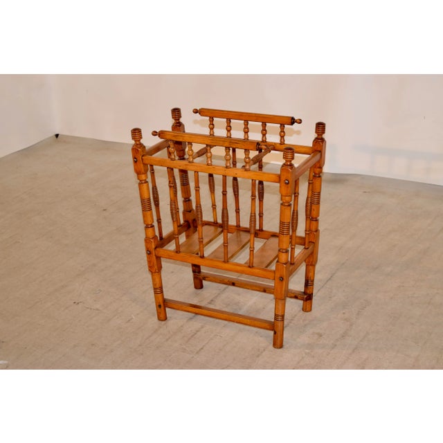 French 19th C French Magazine Stand For Sale - Image 3 of 6