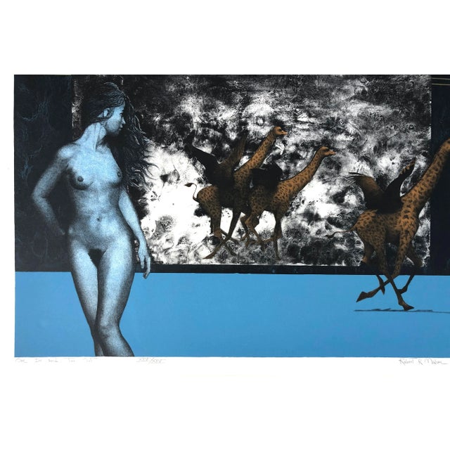 One In, Two Out Serigraph by Robert Malone For Sale - Image 10 of 12