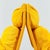 Space Age Yellow Stuns Lounge Chair by Jan Dranger & Johan Huldt for Innovator, 1970s For Sale - Image 14 of 18
