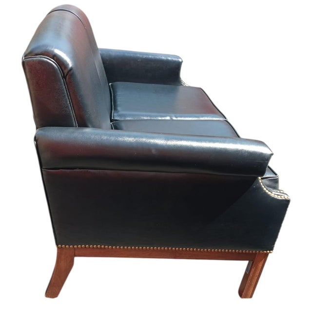 Metal Own a Piece of History: The Rare Alma Desk Company Vintage Loveseat For Sale - Image 7 of 12