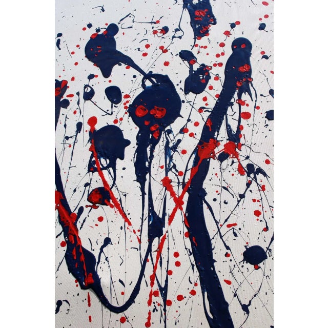 Abstract Composition, 1983, Acrylic on Canvas For Sale - Image 6 of 7