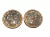 1950s Vintage 1950s Matisse Renoir Copper Enamel Earrings, A Pair For Sale - Image 5 of 8