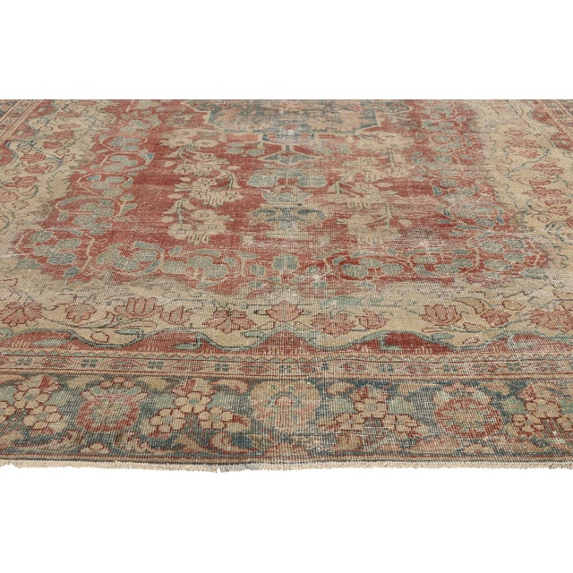 Late 19th Century Persian Mahal Rug, 08'06 X 11'08 For Sale - Image 4 of 10