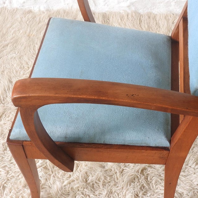Art Deco Armchair, France, 1940s For Sale - Image 9 of 13