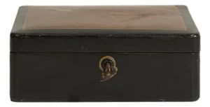 Early 20th Century China Black Lacquer Box