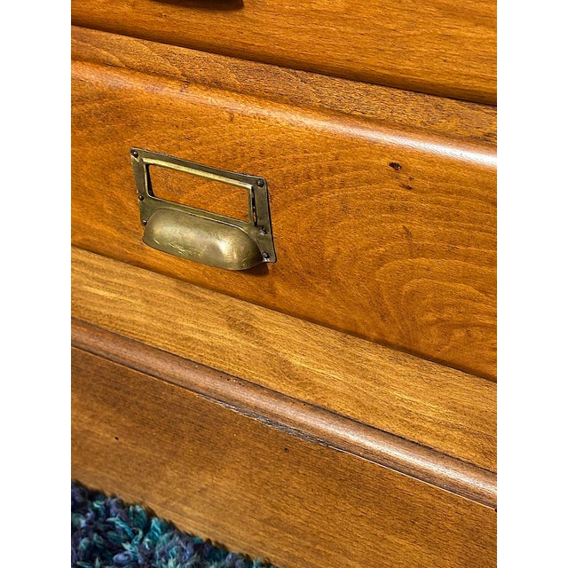 20-Drawer Filing Cabinet, Italy, 1950s For Sale - Image 14 of 18