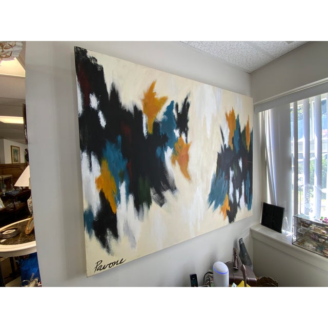 Textile Contemporary Abstract Art by Julia Pavone For Sale - Image 7 of 7