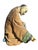 Yellow Advertising Papier Mache Figure for Chi-Namel, C1900 For Sale - Image 8 of 10