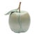 Bengt W. Larsson Green Apple Ceramic Sculpture — Söderköping, Sweden (C. Late 20th Century) For Sale