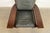 Wood Stickley Mission Oak Arts & Crafts Bow Arm Lounge Chair With Ottoman For Sale - Image 7 of 12