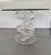 Exceptional Vintage 1980s Sculptural Lucite Double Helix Dining / Center Table – Stacked Acrylic Spiral Base, Postmodern For Sale In Chicago - Image 6 of 7
