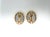 Chalcedony Quartz and 14-Karat Gold Earrings, Pair For Sale - Image 12 of 12