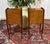 Brown Louis XV Cherry Wood Bedside Tables, 1970s, Set of 2 For Sale - Image 8 of 11