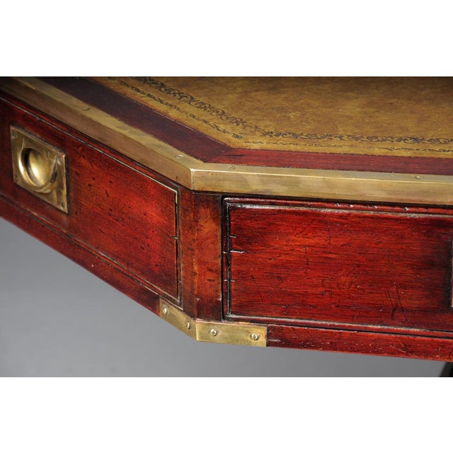 Octagonal English Coffee Table, 1900 For Sale - Image 9 of 18