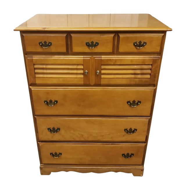 1960s B. P. John Maple Chest of Drawers For Sale