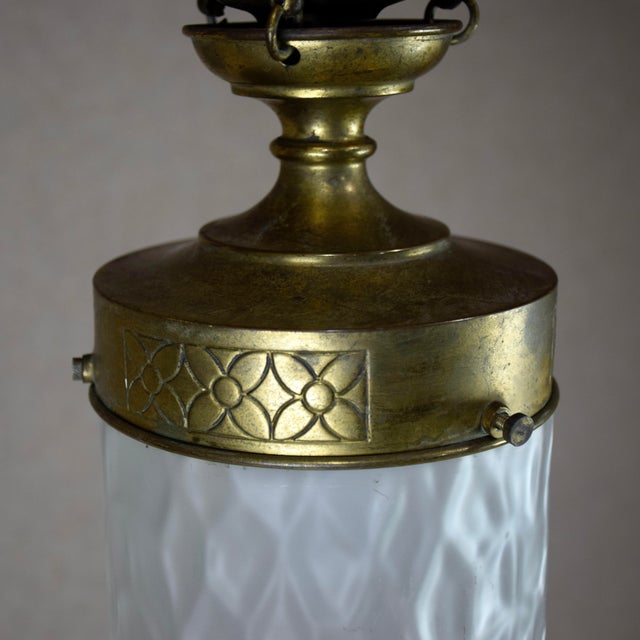 Early 20th Century Art Nouveau Ceiling Lamp. Sweden, 1900s For Sale - Image 5 of 7