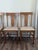 Early 20th Century Early 1900's Quartersawn Tiger Oak T-Back Dining Chairs - Set of 4 For Sale - Image 5 of 11