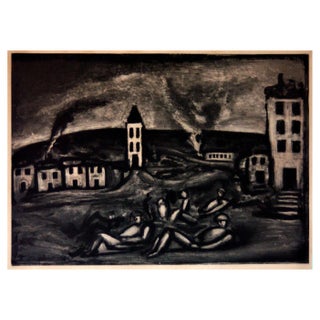 Georges Rouault, Mon Doux Pays, Ou Etes-Vous?, Original Etching, 1940s For Sale