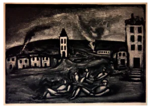 Georges Rouault, Mon Doux Pays, Ou Etes-Vous?, Original Etching, 1940s
