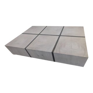 Tacto Endrain Coffee Table by Taracea For Sale