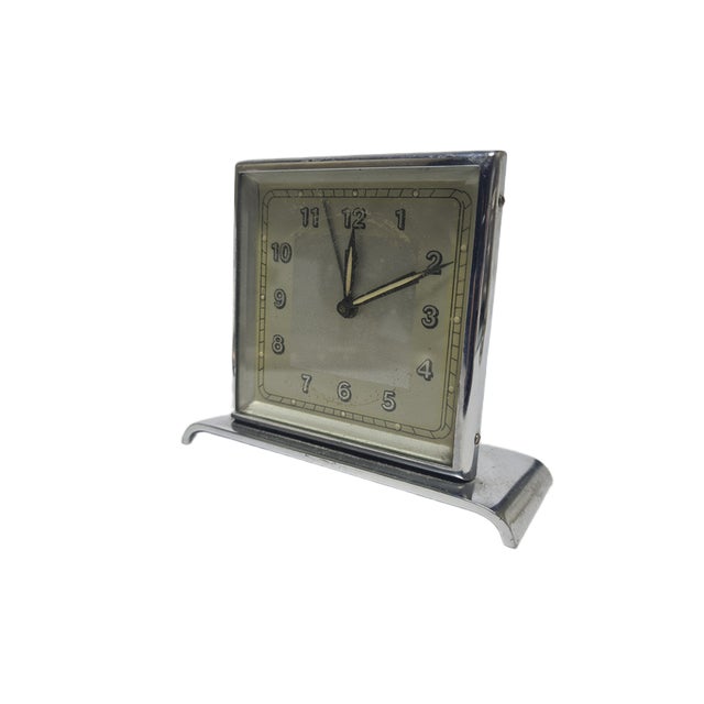 Vintage Polish Clock from Toruń Clock Factory, 1950s, in Good conditions. Designed 1920 to 1949 I have official proof of...