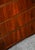 Mid Century Modern Highboy Dresser 5 Drawer Walnut Vintage MCM Metal Burl Wood For Sale - Image 9 of 12