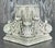Sculpture Materials Vintage Regency Small Corinthian Column Base For Sale - Image 7 of 16