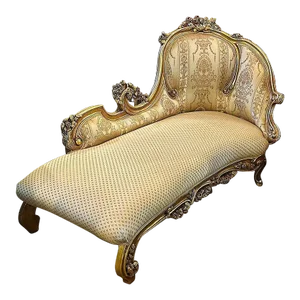 Baroque Style Chaise Lounge Sofa