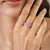 Carat&Her's Lotus Pink Sapphire Halo Ring brings graceful symmetry and elegance to everyday fine jewelry. Crafted in 925...