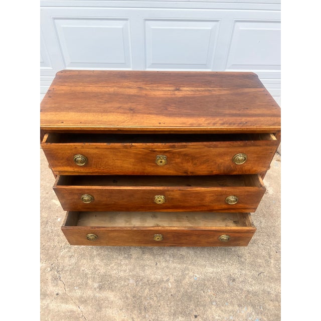 French 18th Century Louis XVI Walnut Chest of Drawers For Sale - Image 6 of 12